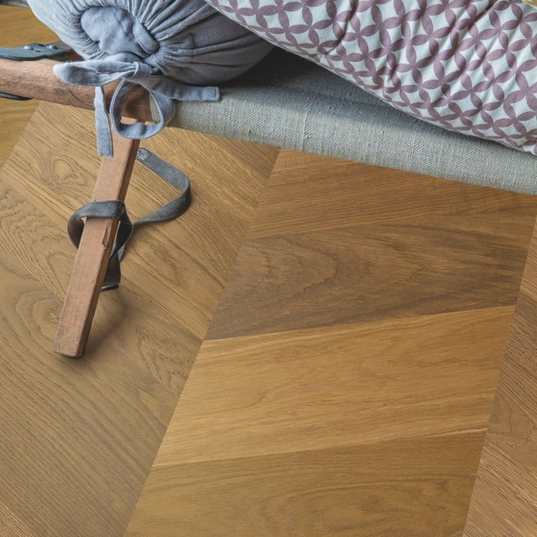 Parquet de madera natural Intenso roble tradicional aceitado Quick Step INT3902