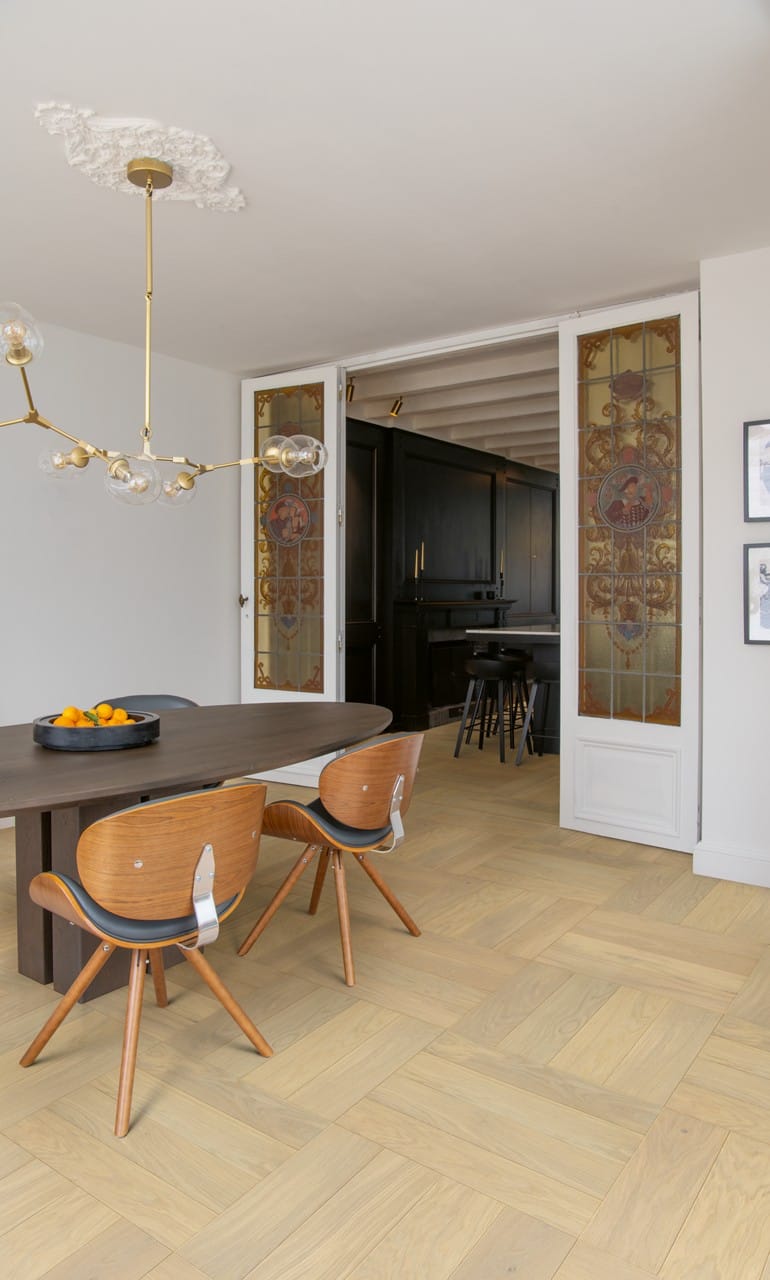 Roble cremoso extramate Parquet Flotante Disegno DIS4856S - Imagen 6