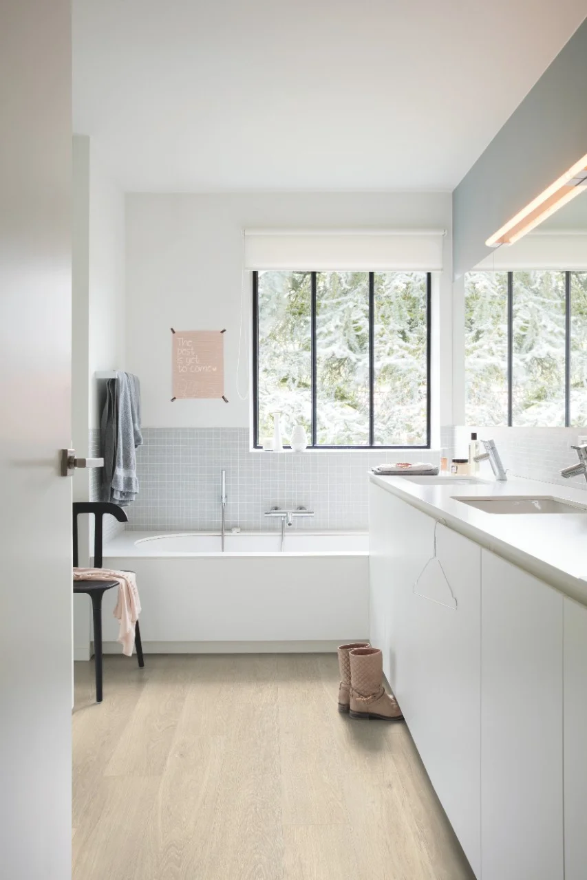 Roble brisa marina beige AVMP40080 Tablas medianas Alpha Vynil Quick Step