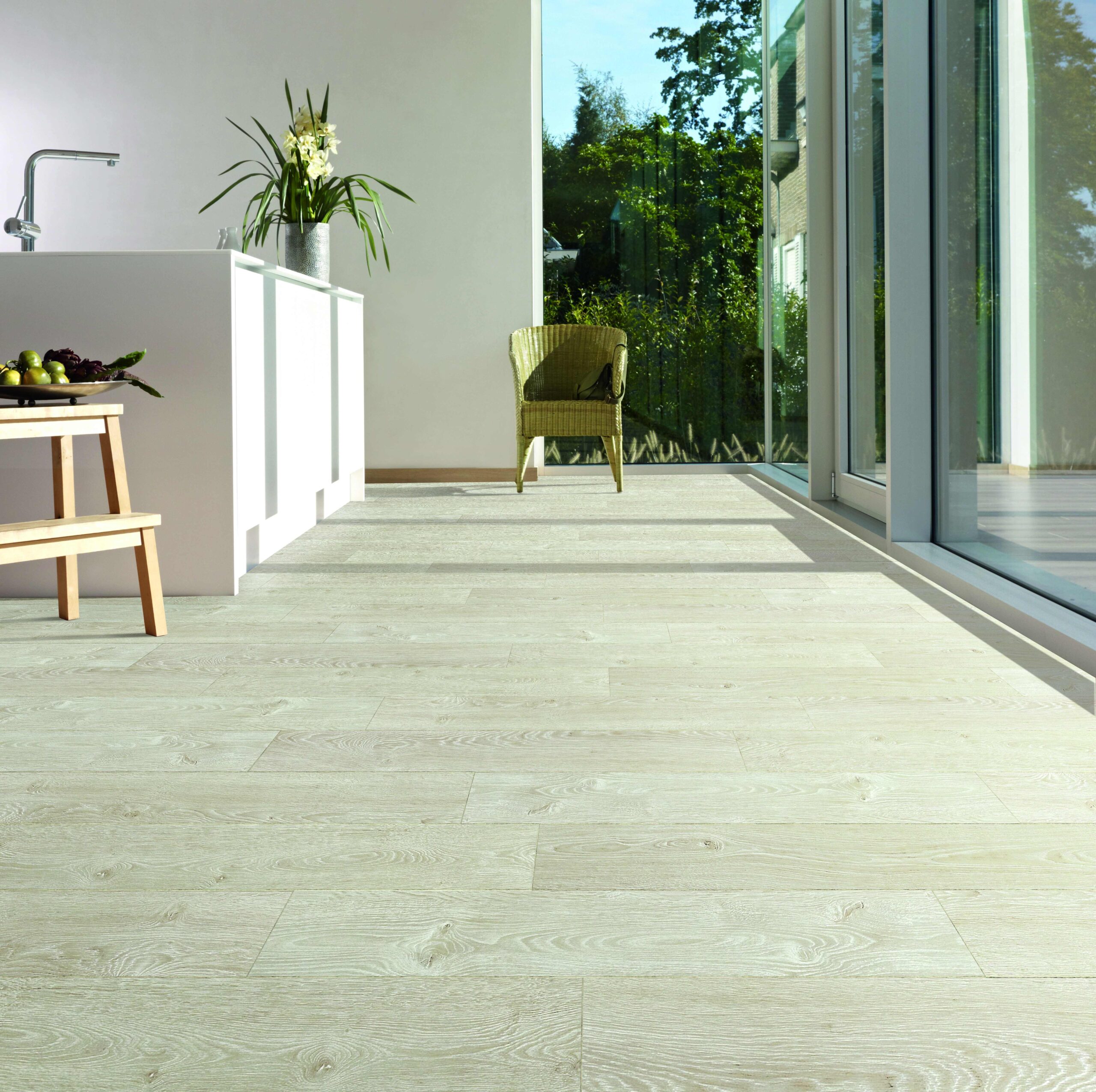 Suelo laminado Disfloor Top con acabado de madera