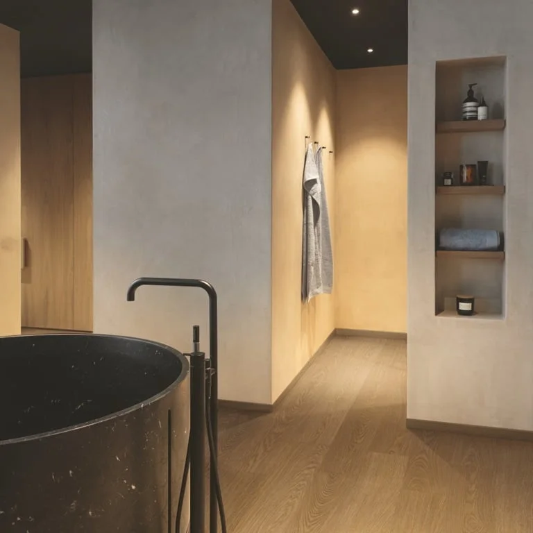 Roble cacao AVSPU40279 Suelo de vinilo Blos Quick Step