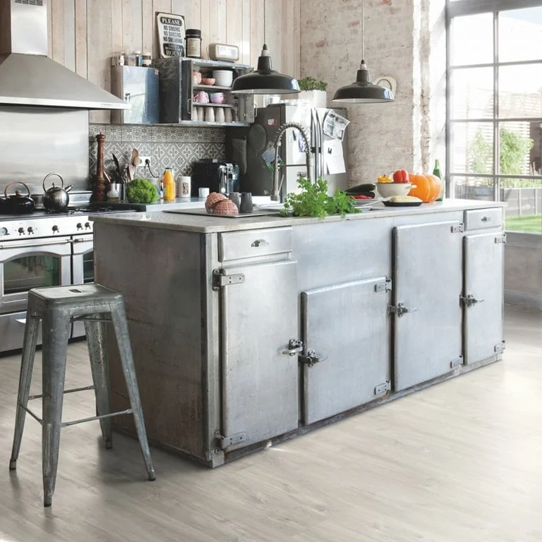Roble cañón gris cortes de sierra AVSPU40030 vinilo Blos Quick Step