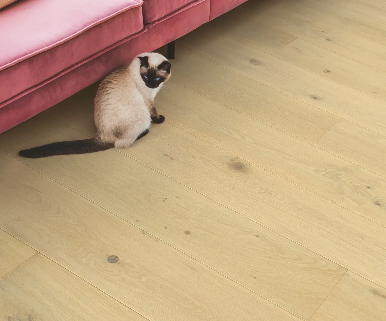 Roble blanco perla extra mate | Parquet hermético Cala CAL7448 - Imagen 3