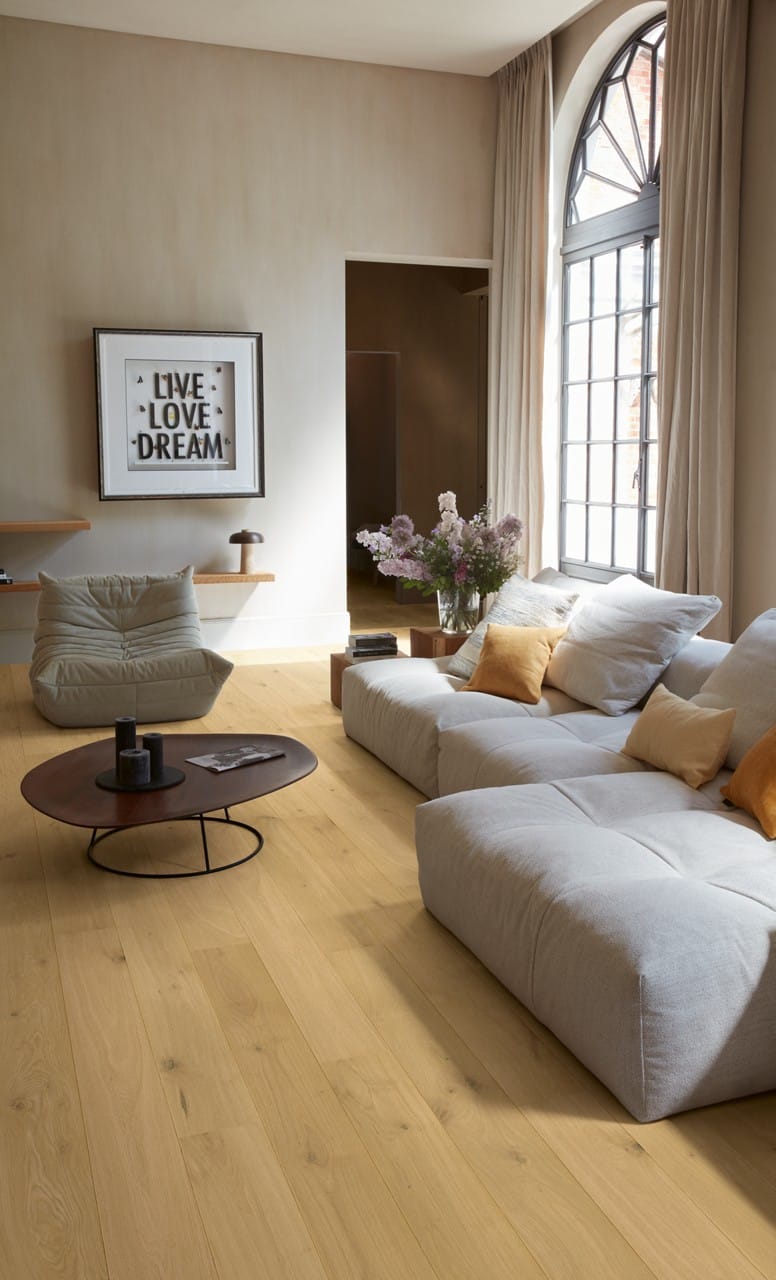 Roble puro extra mate | Parquet hermético Amato AMT3100