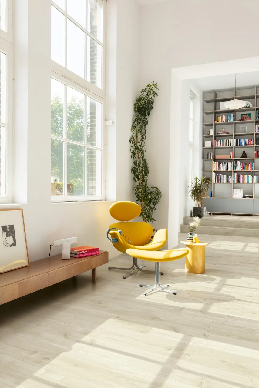 Roble cañón beige AVSPT40038 Suelo de vinilo Blos Base Quick Step - Imagen 4