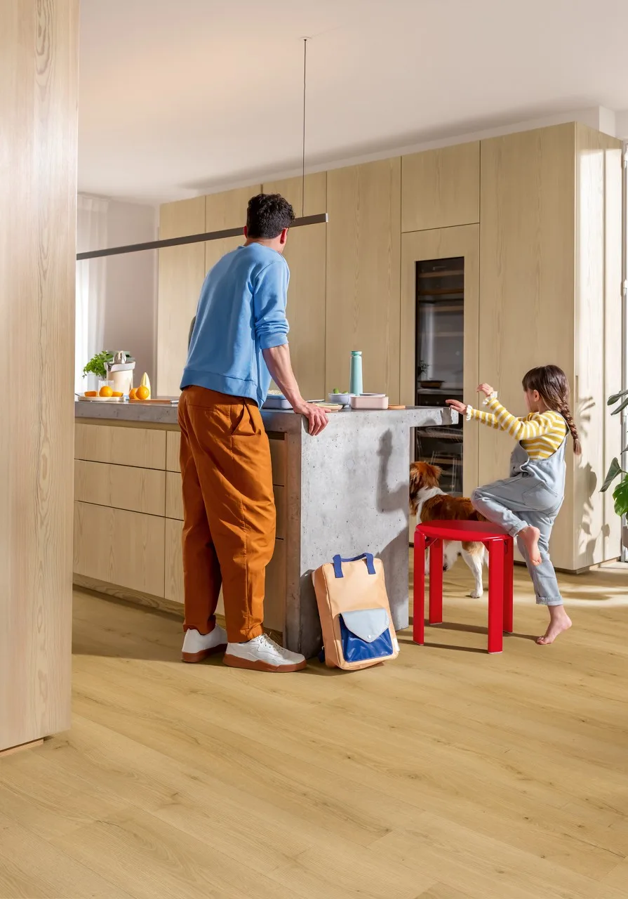 Roble miel cepillado AVMPU40318 | Bloom Quick Step