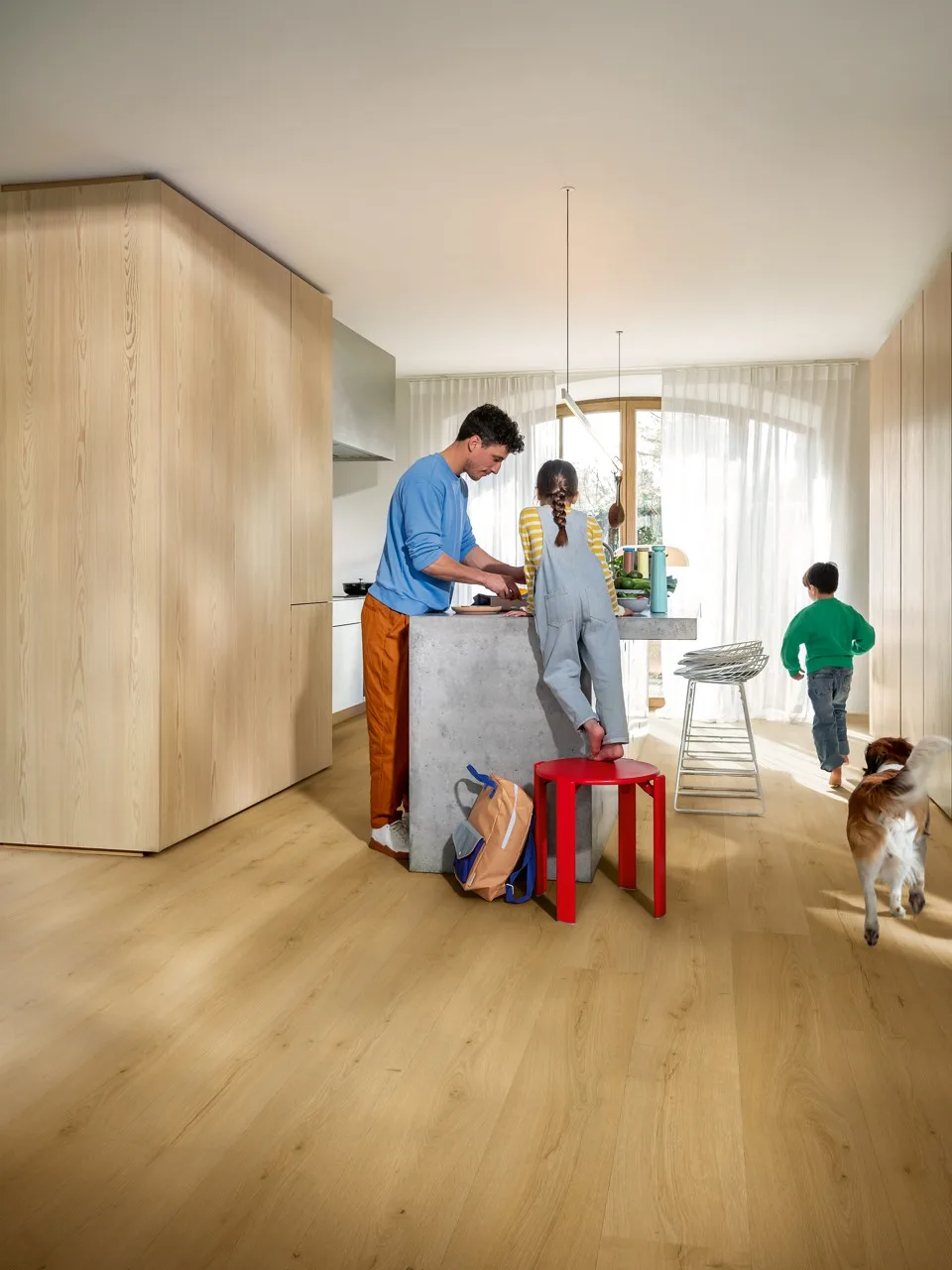Roble miel cepillado AVMPU40318 | Bloom Quick Step